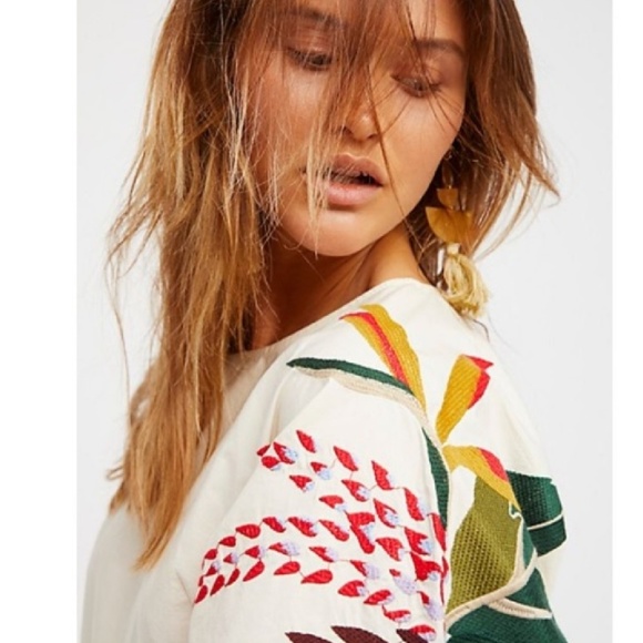 Free People | Mini Obsessions Embroidered dress - Picture 5 of 8